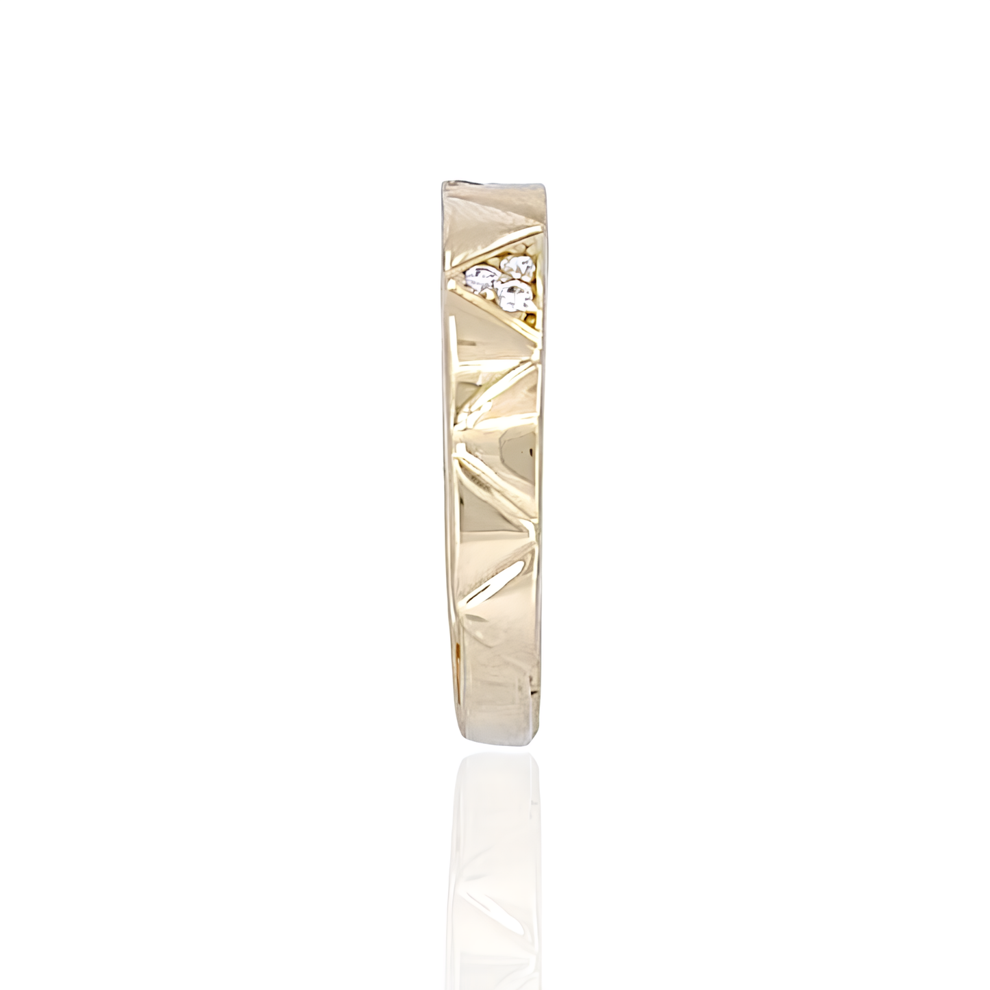 14K Gold Victory Ring