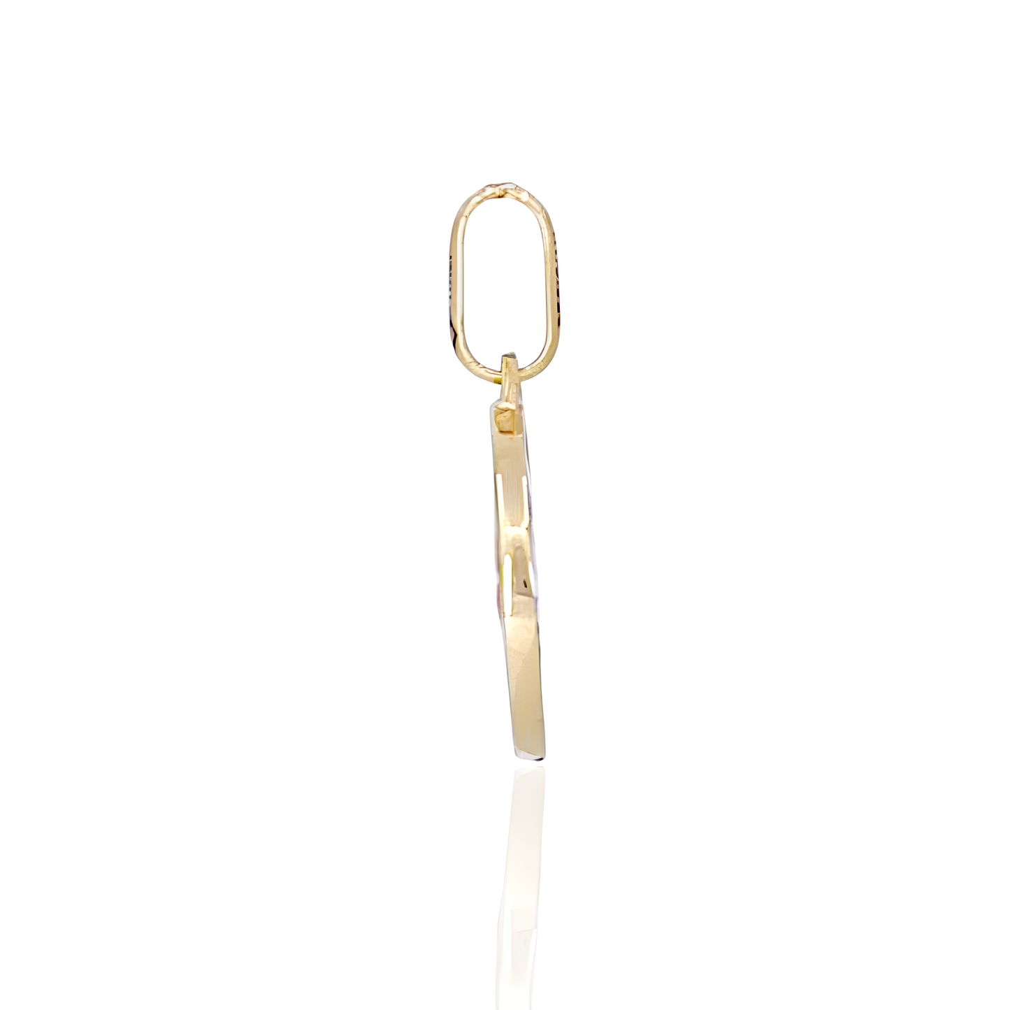 14K Gold Lucky Charm Pendant