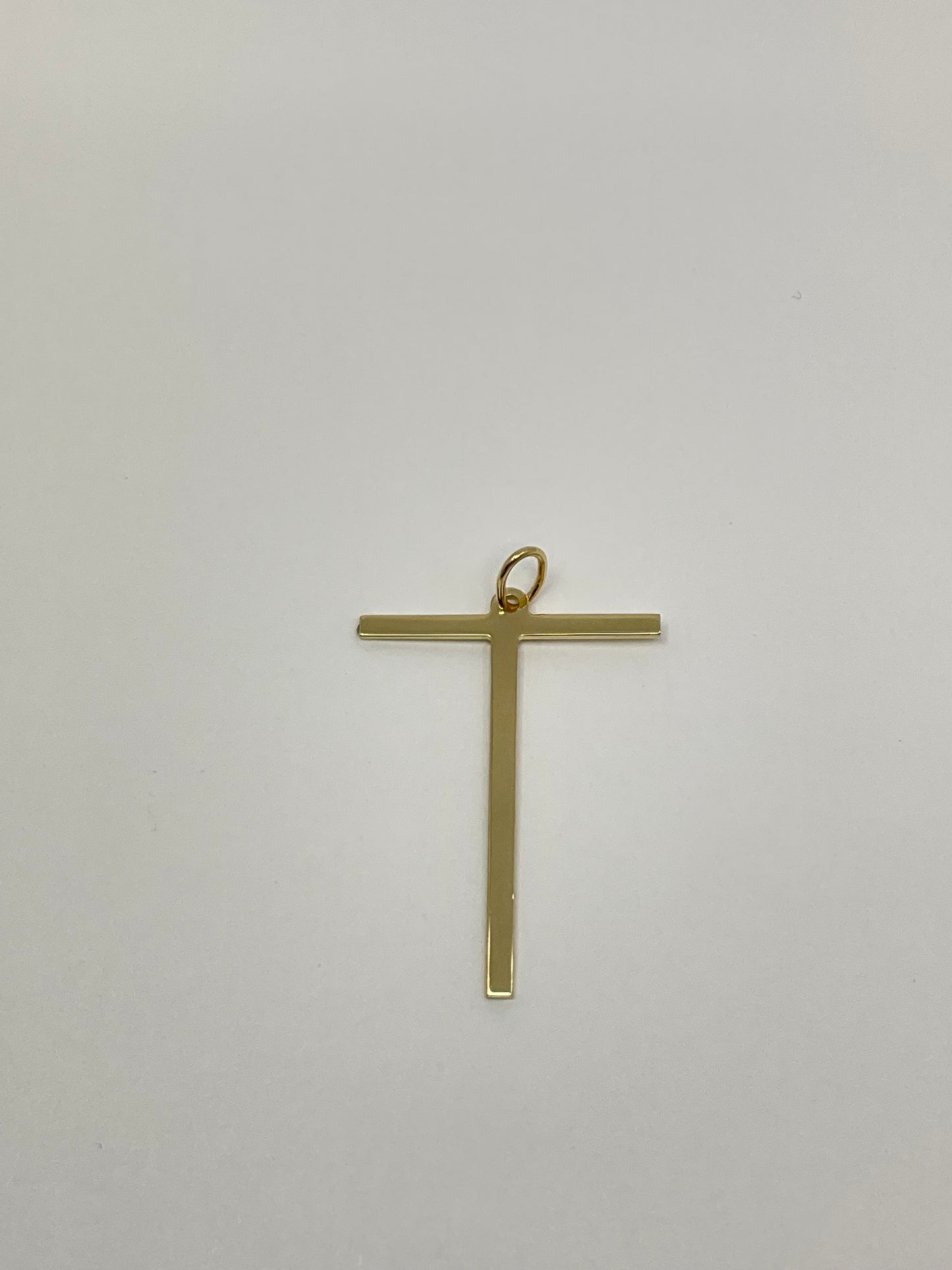 14KY Solid Gold Initial Pendant