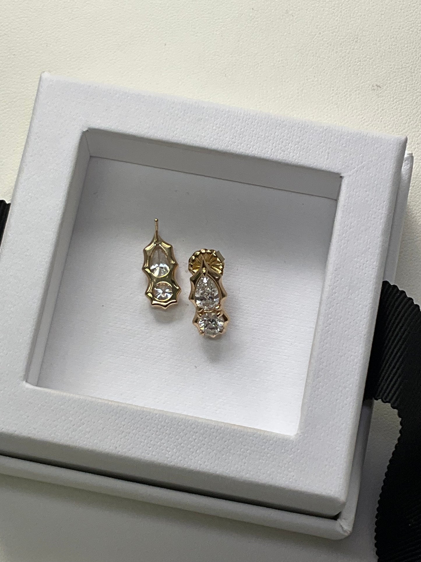 14K  2.65Ct Lab Grown Diamond Studs Earrings