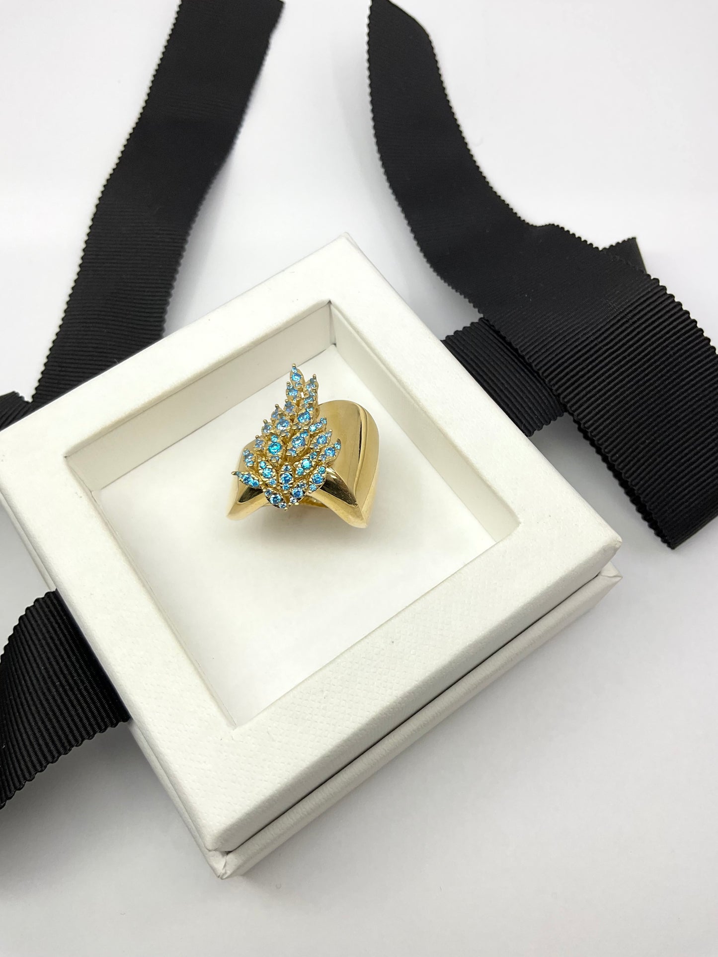 14KY Solid Gold Stellar Ring