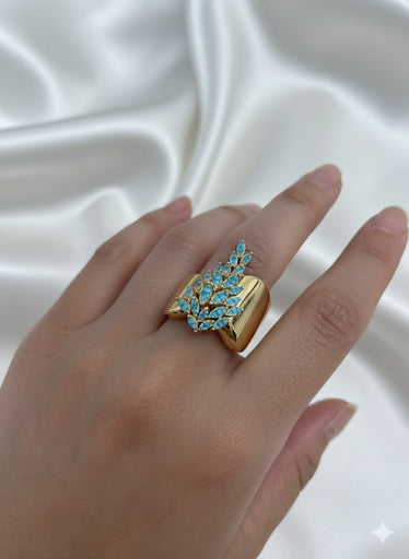 14KY Solid Gold Stellar Ring