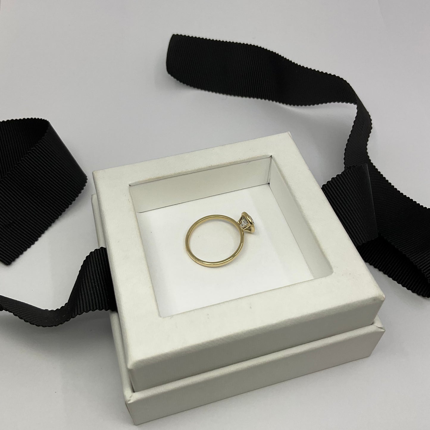 14K Gold Lab Grown Diamond 1.0ct Ring